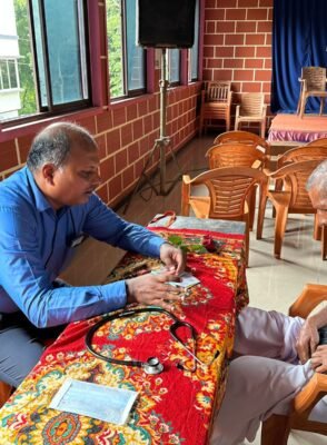 Free medical camp at shankaranarayana